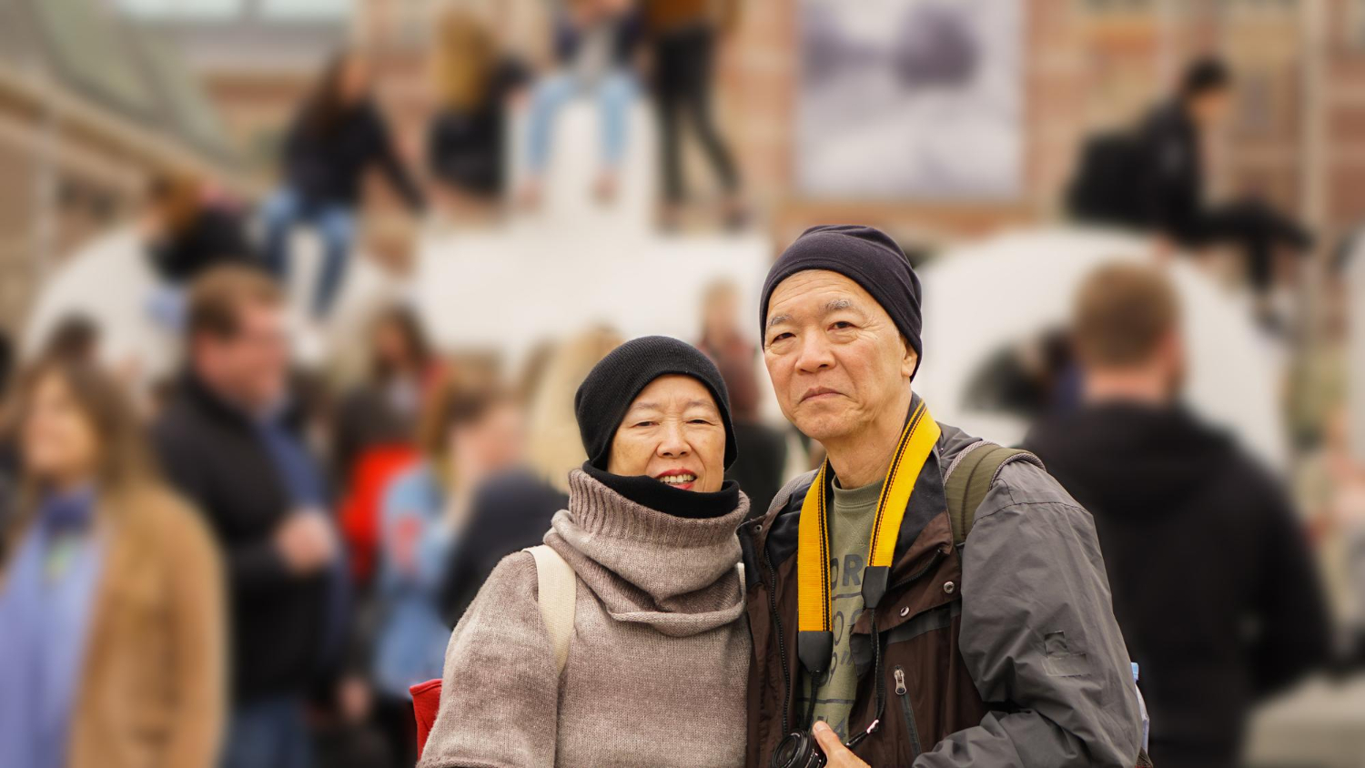 Japanese Old Couple