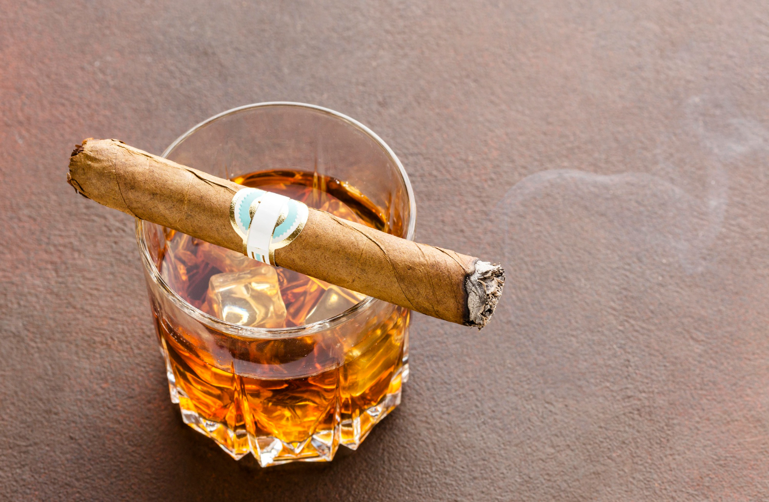 Cuban rum and cigars