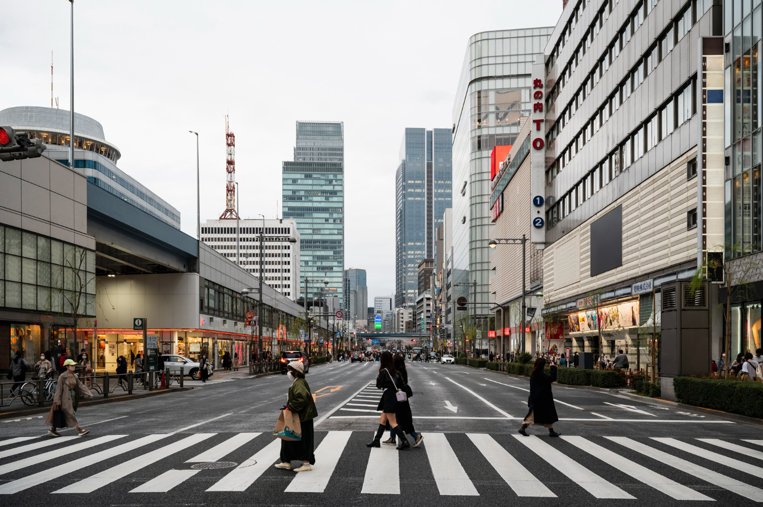 People walking in Tokyo