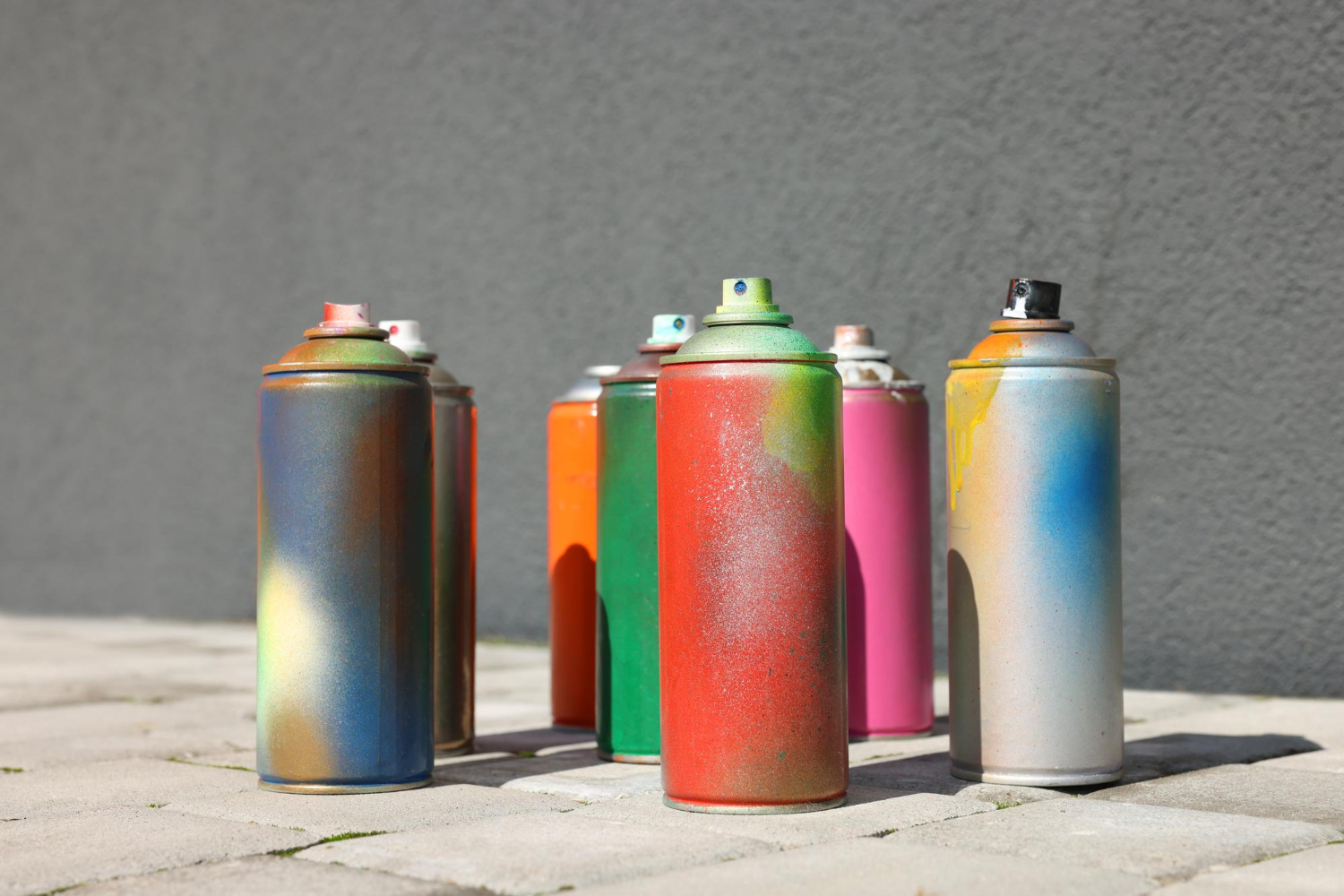 Aerosol spray cans