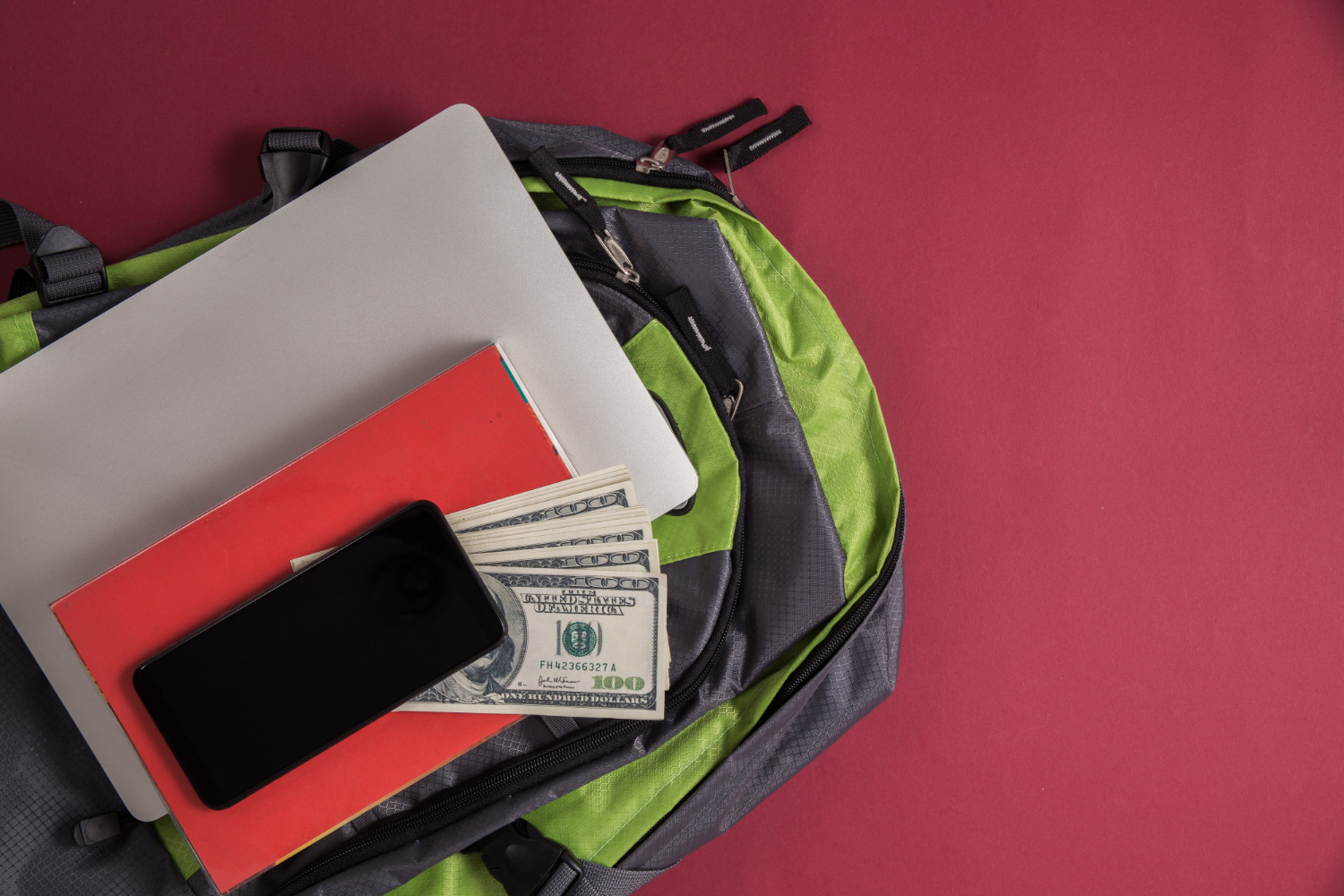 Large amounts of cash or multiple currencies