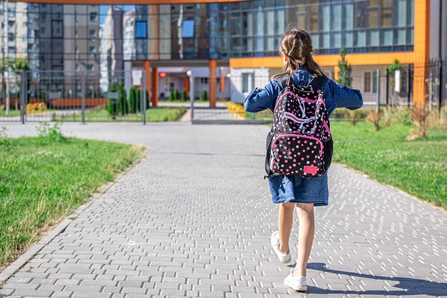 Walking to school