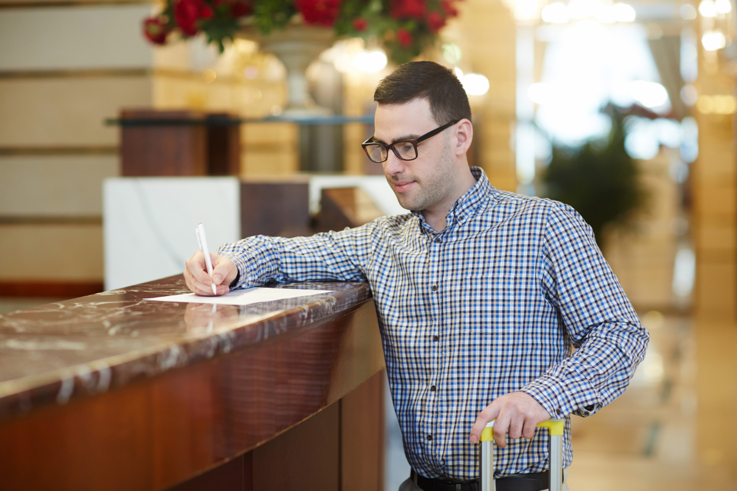 Guest in hotel