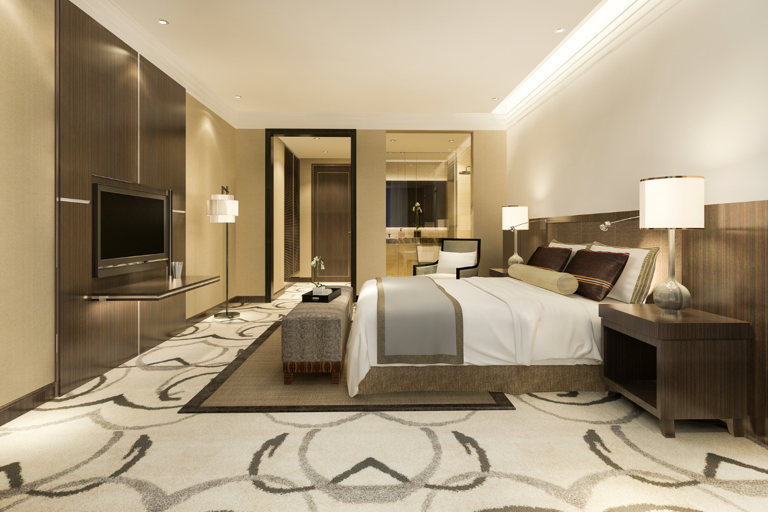 Hotel bedroom