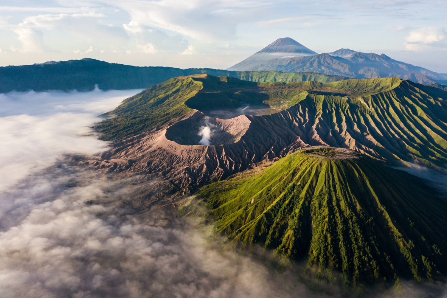 Volcanic island