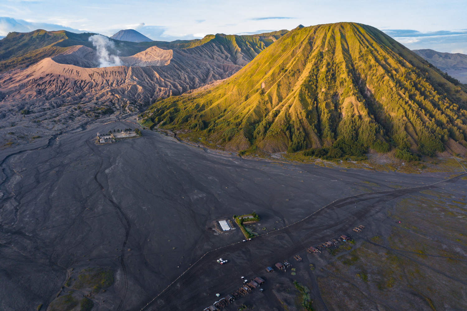 Volcanic island