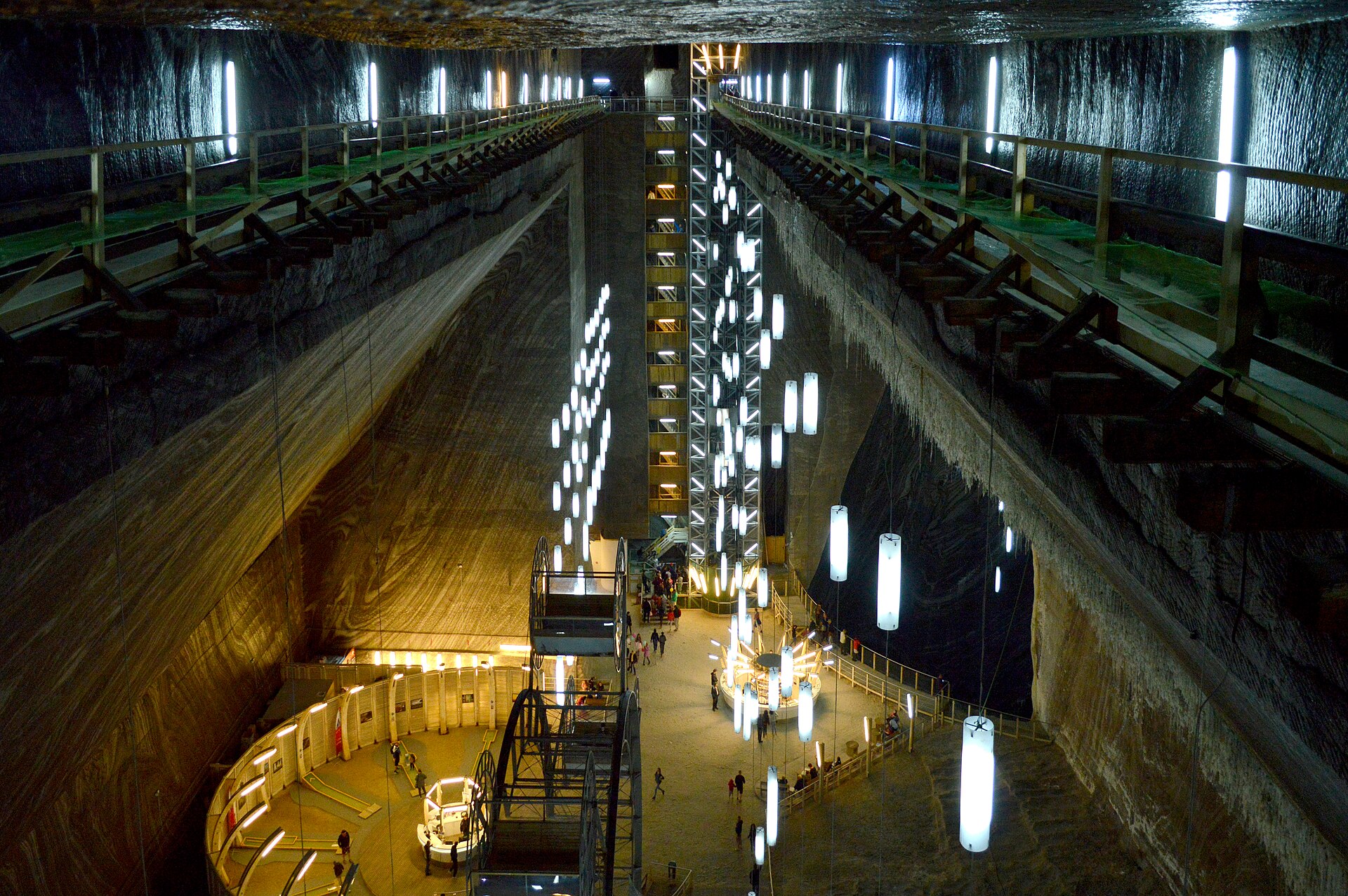Romanian salt mine
