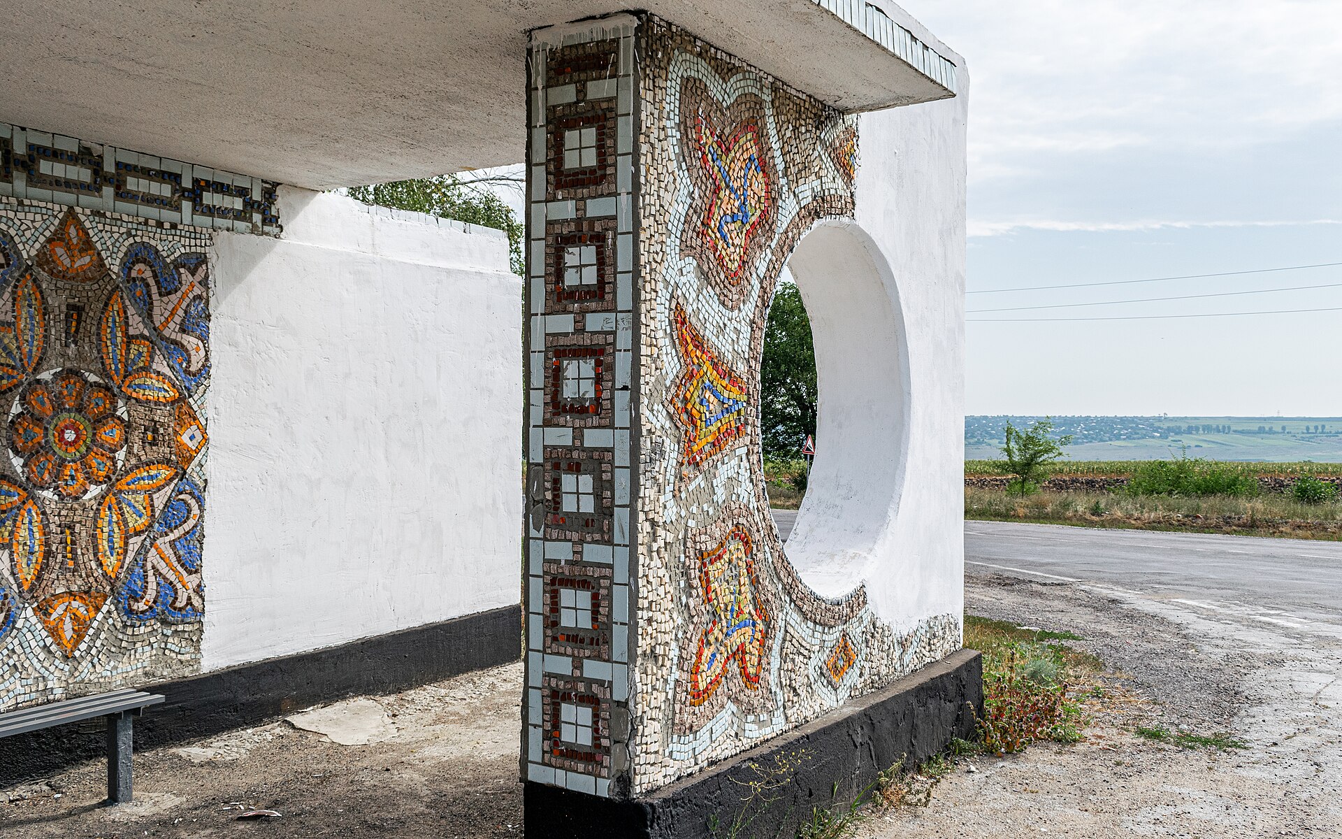 Soviet bus stops