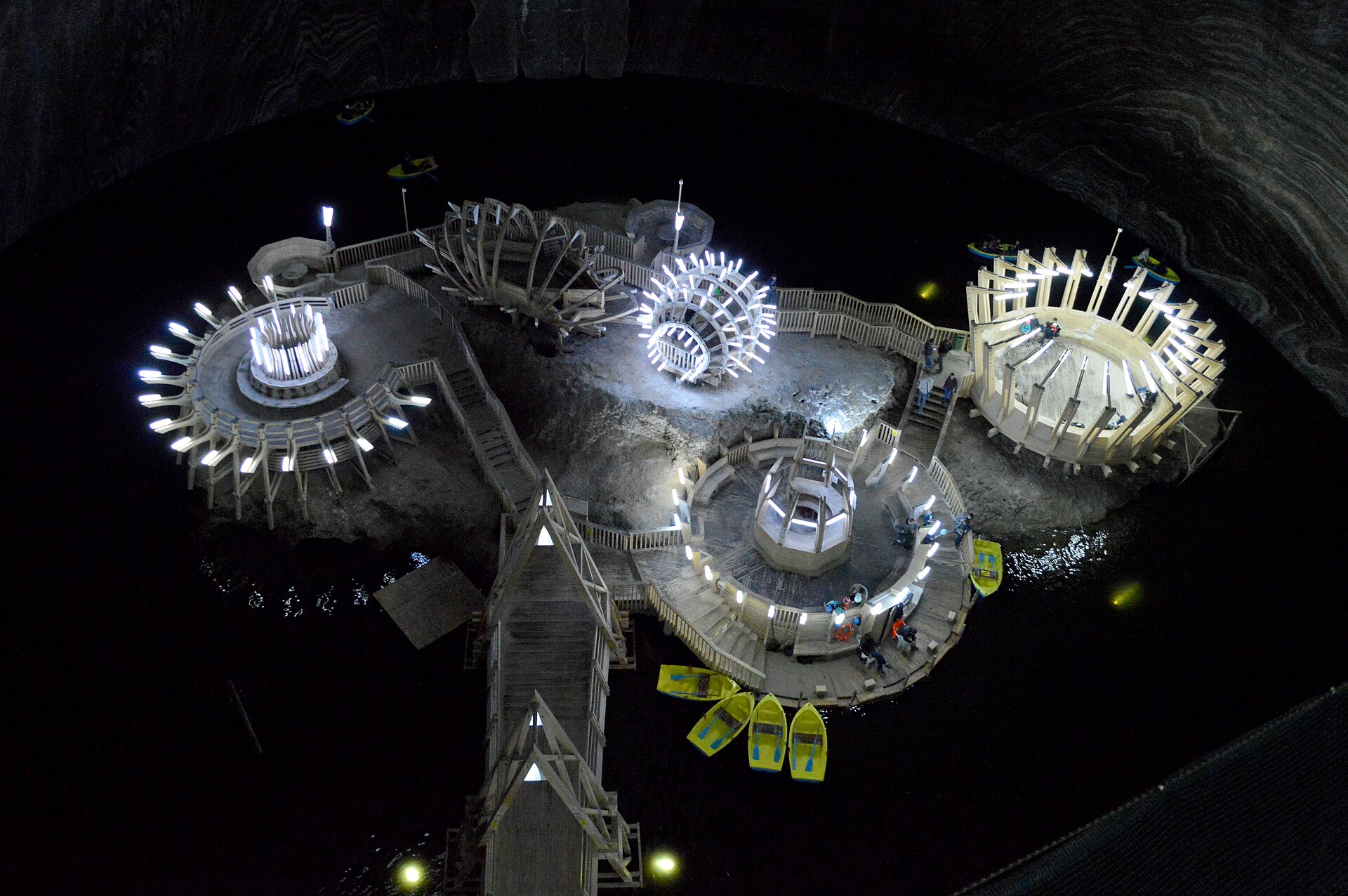 Romanian salt mine