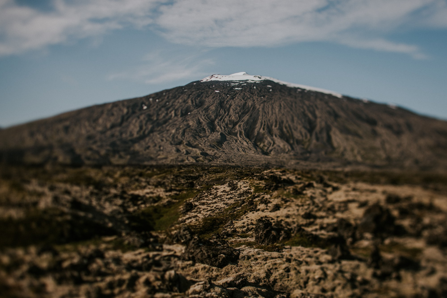 Volcanic island