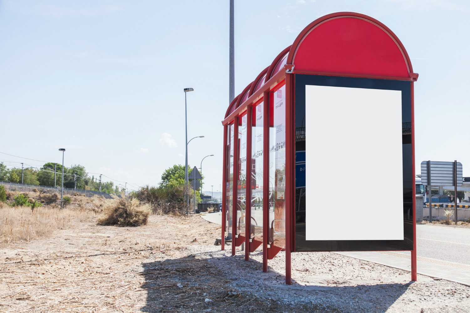 bus stops