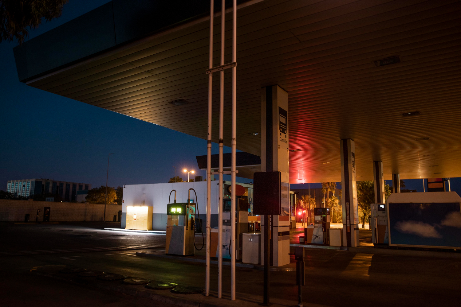 Gas station
