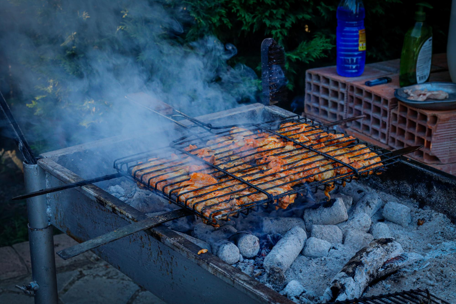 Charcoal grills