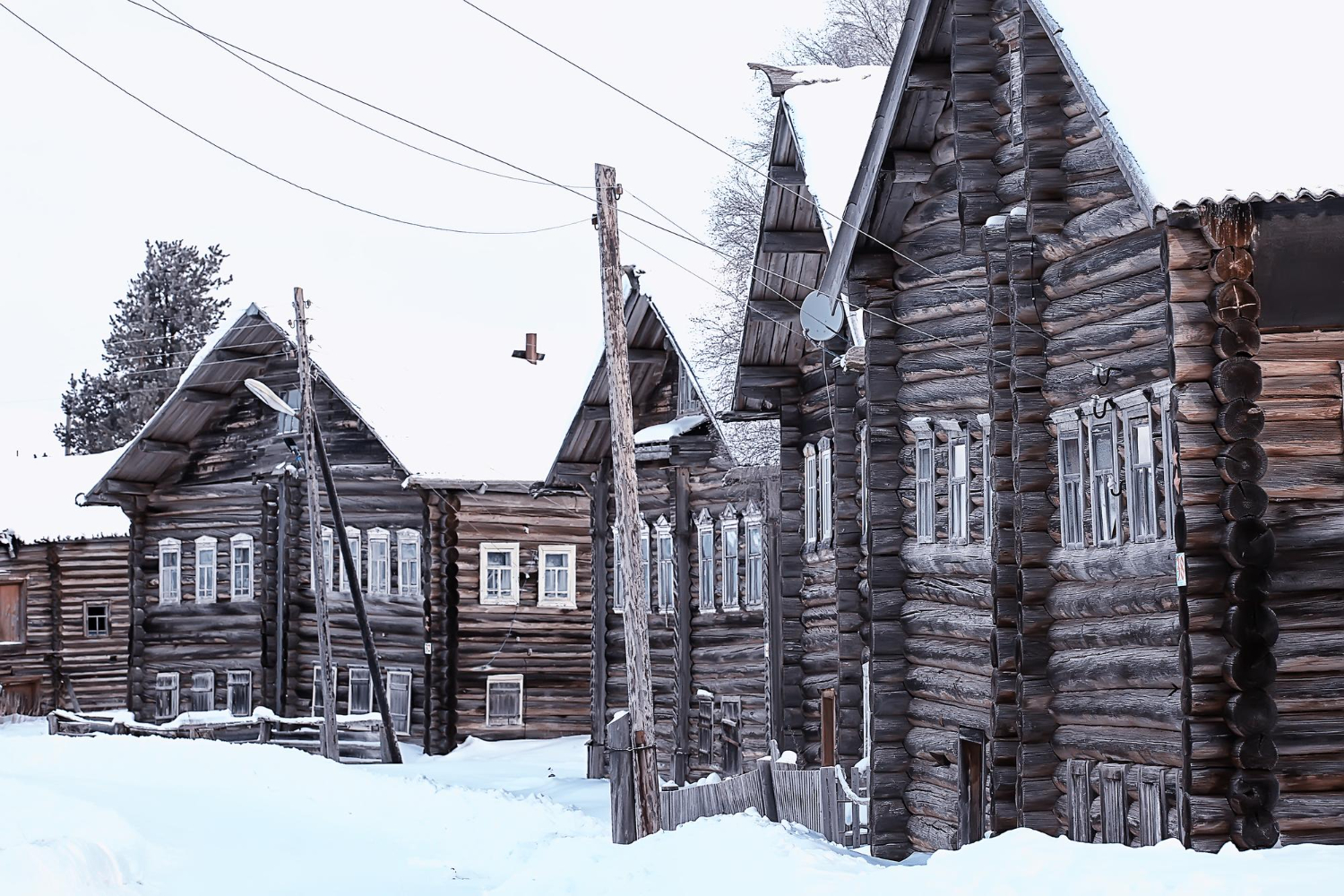 Snow town