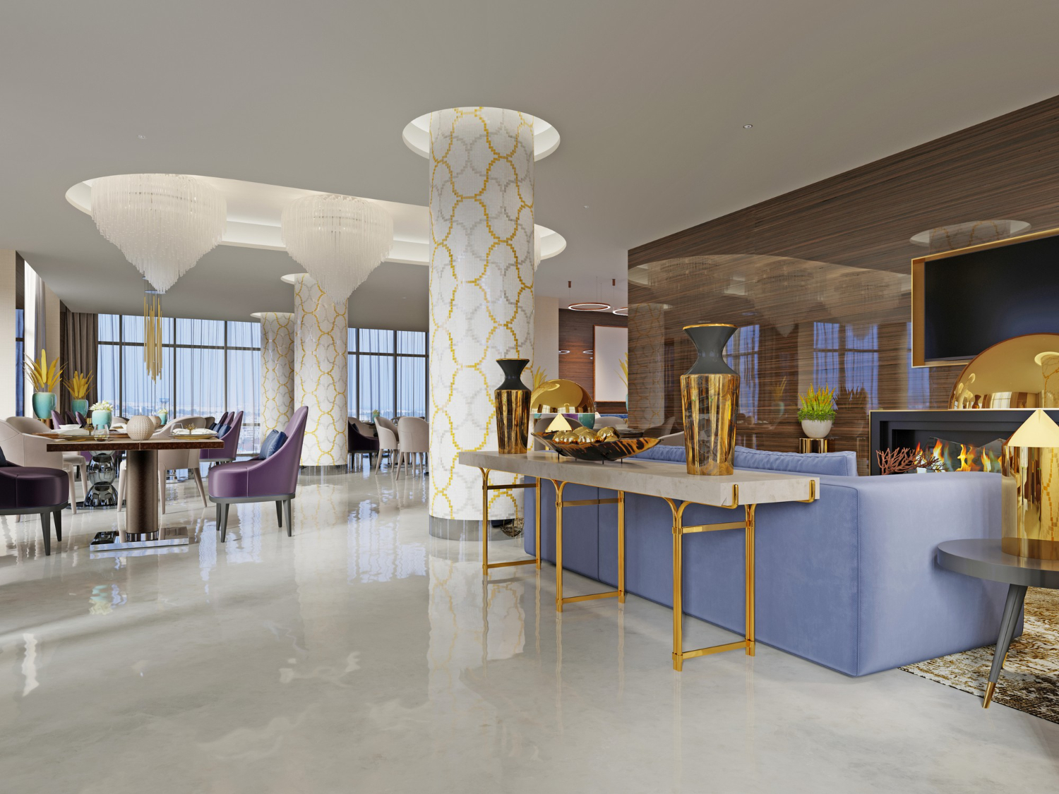 Hotel Lobby