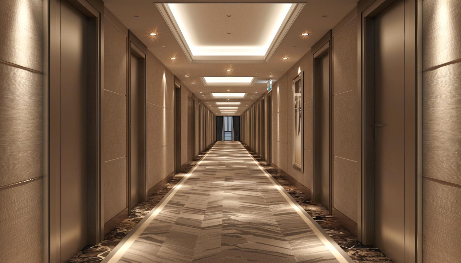 Hotel hallway