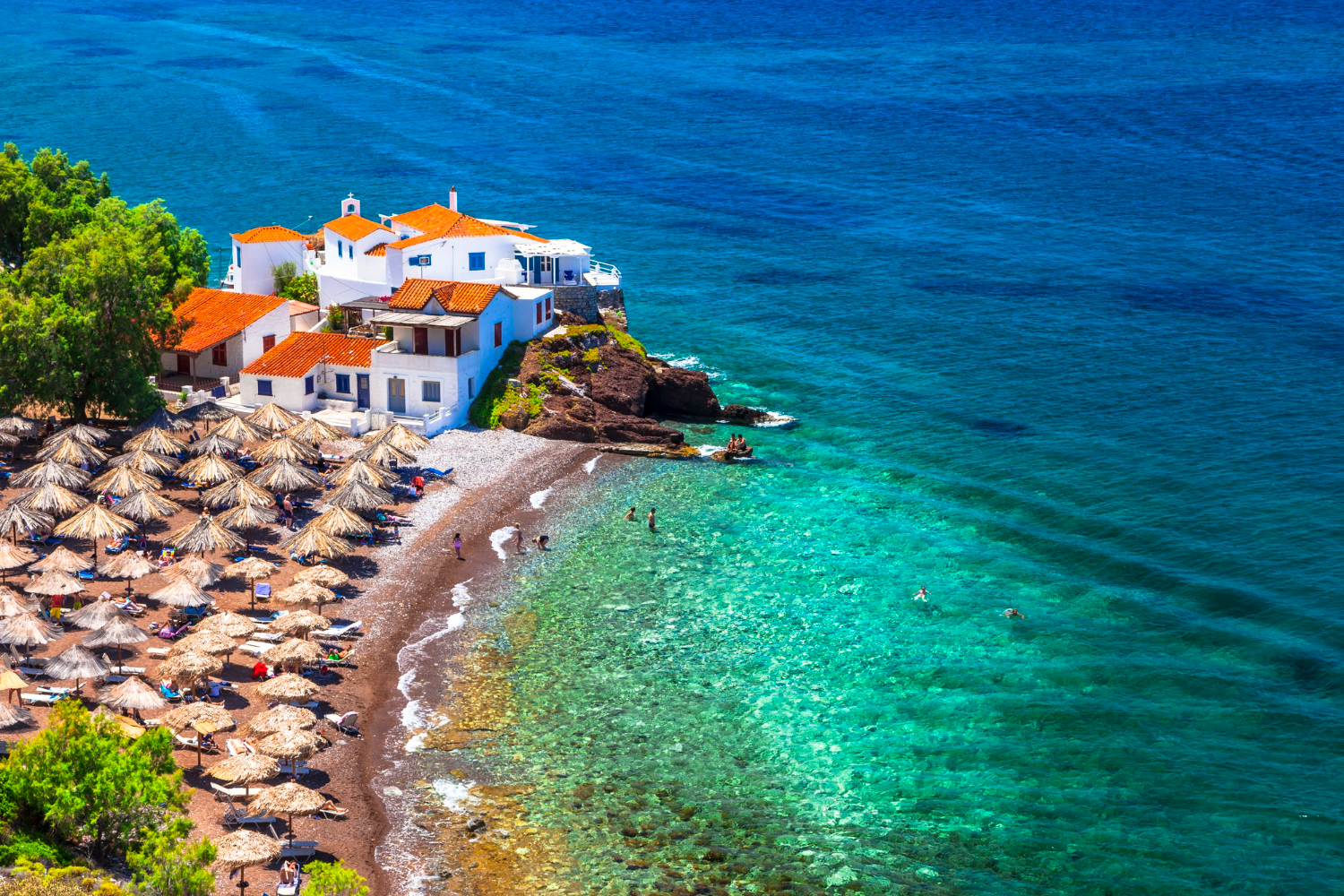 Greek island