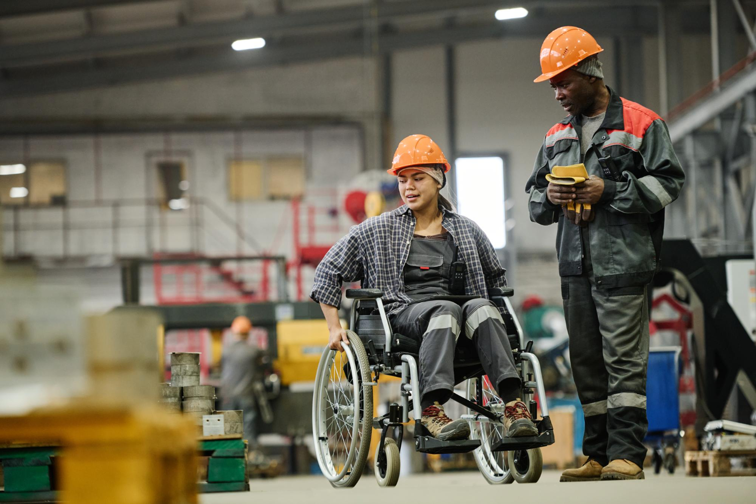 disabled worker