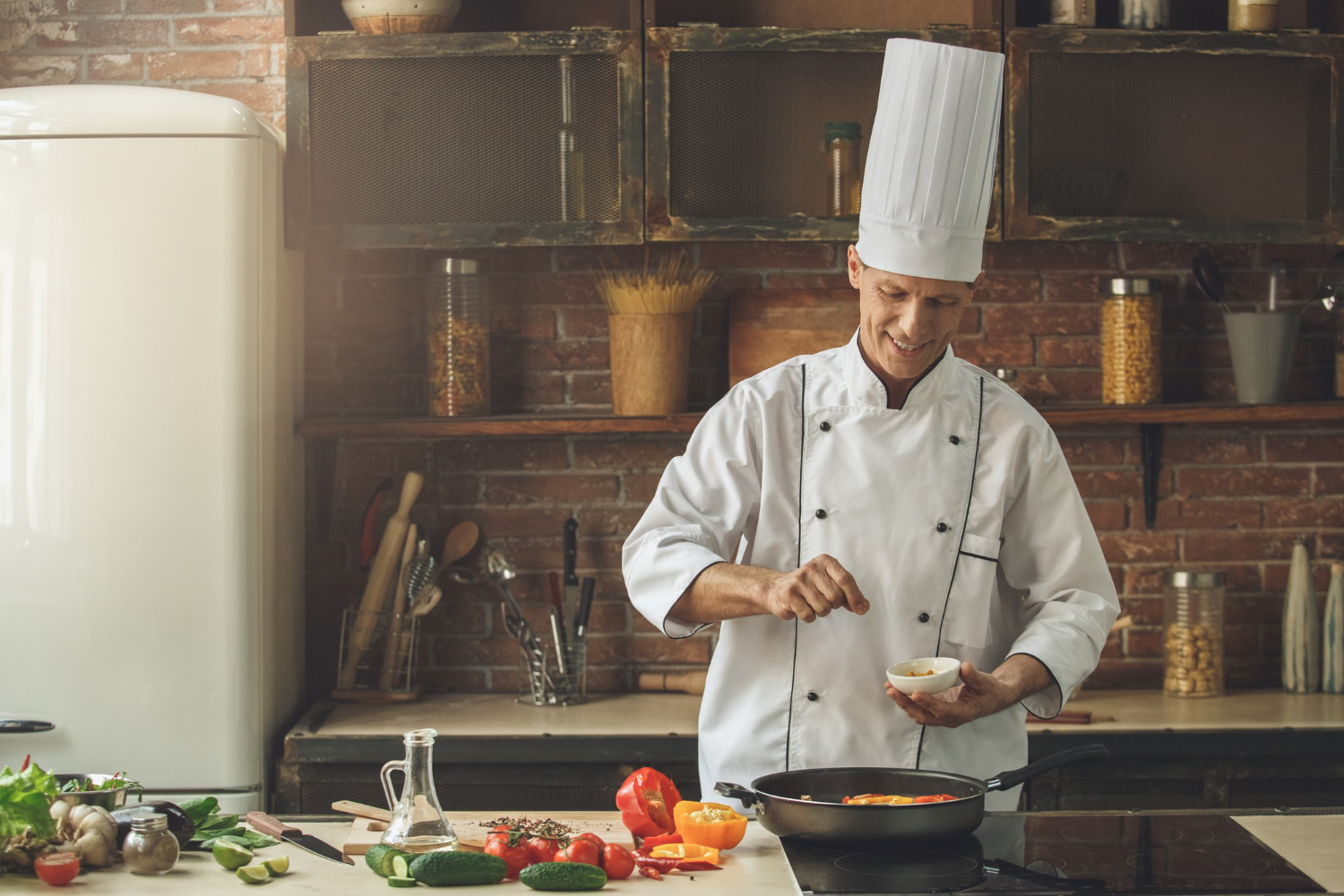 Chef Cooking