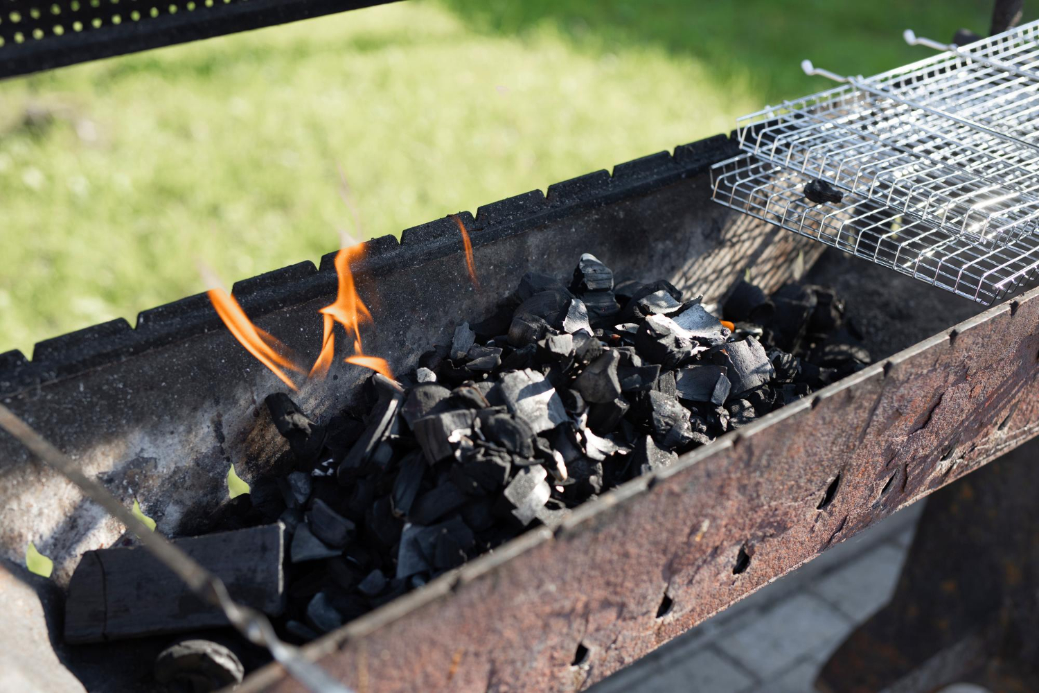 Charcoal grills