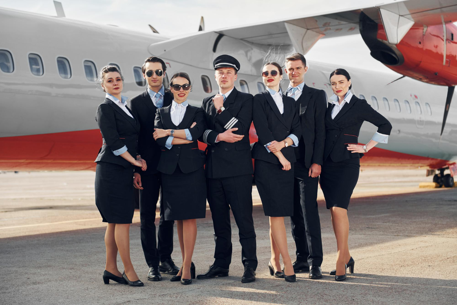 flight attendants