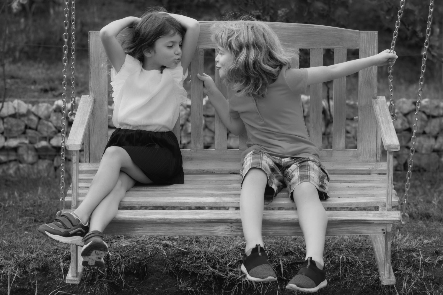 Girls Playing