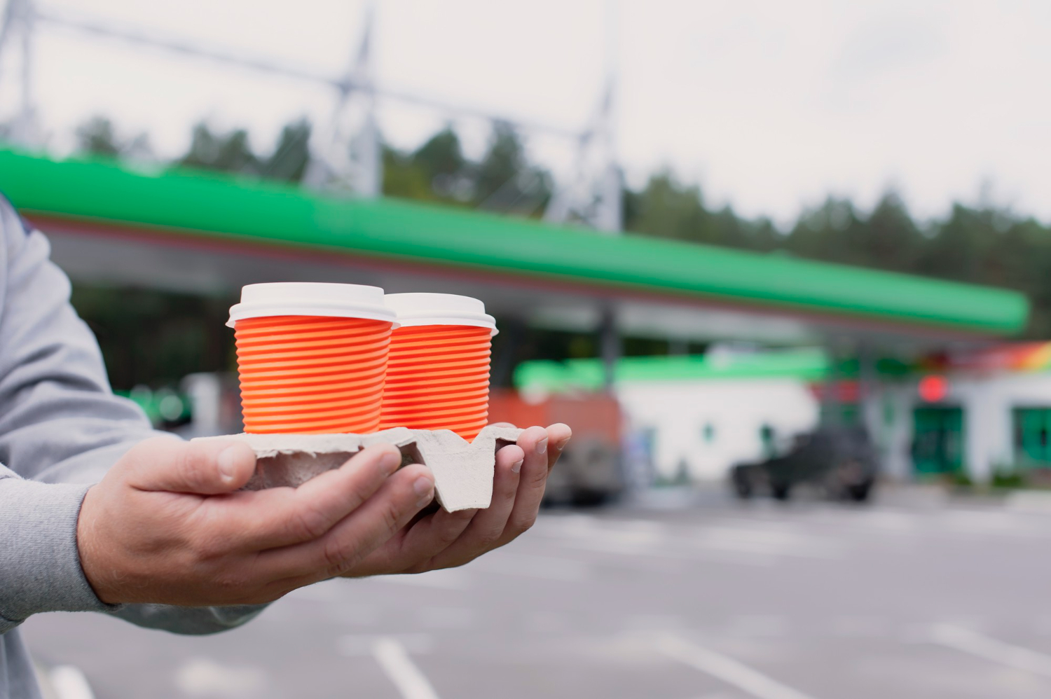 gas station coffee