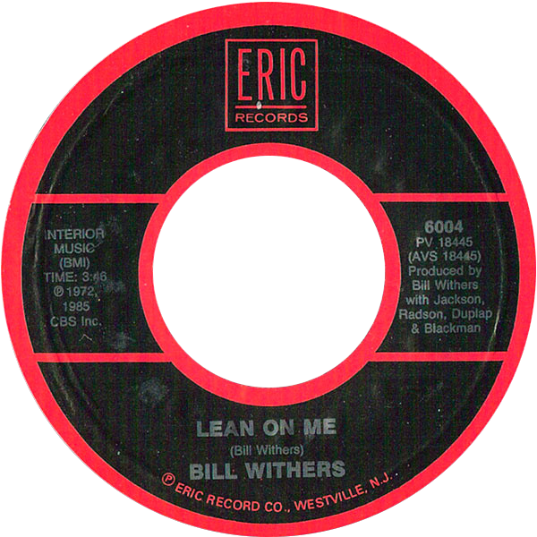 "Lean on Me" — Bill Withers