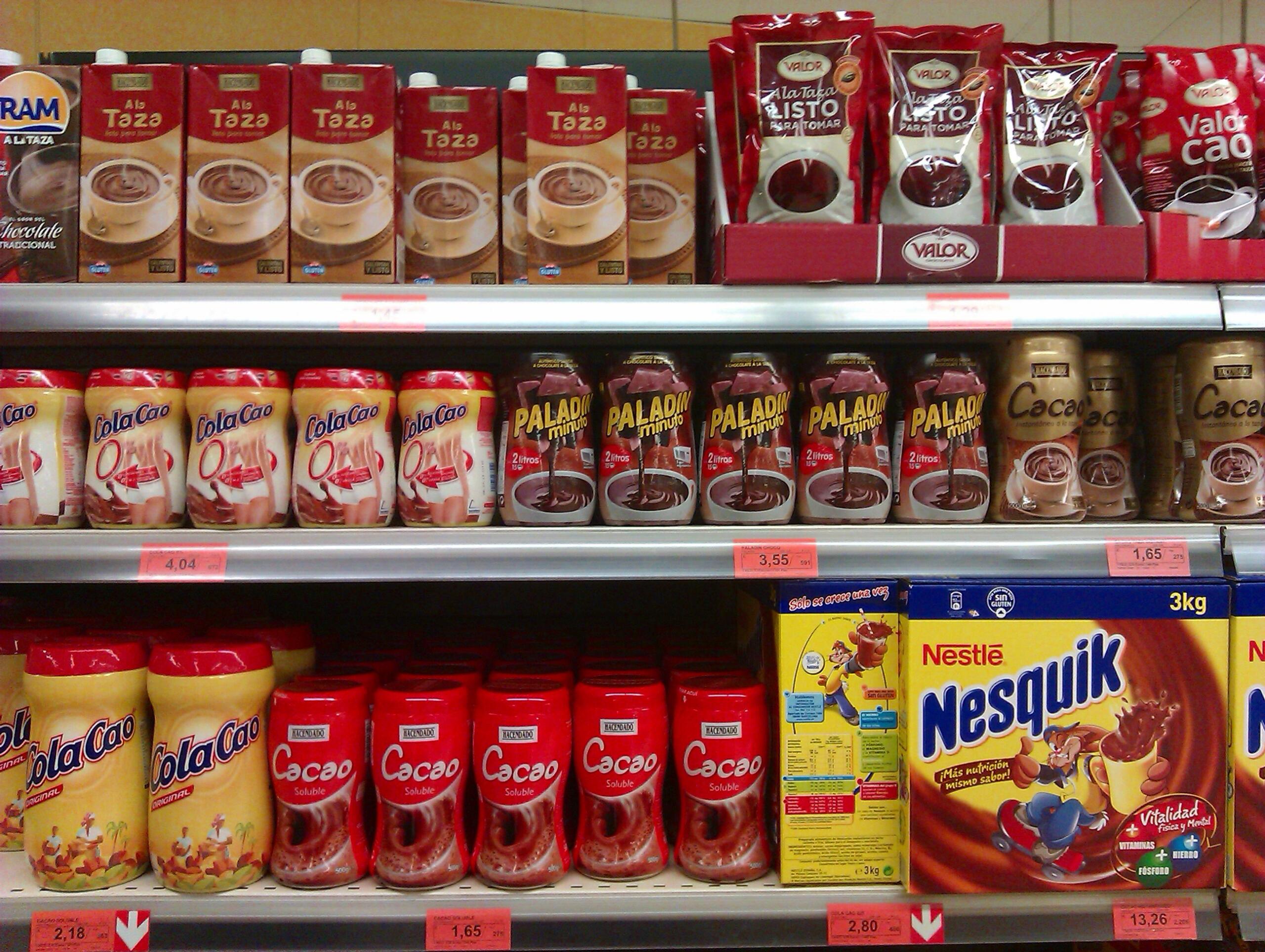 Powdered Drink Wall