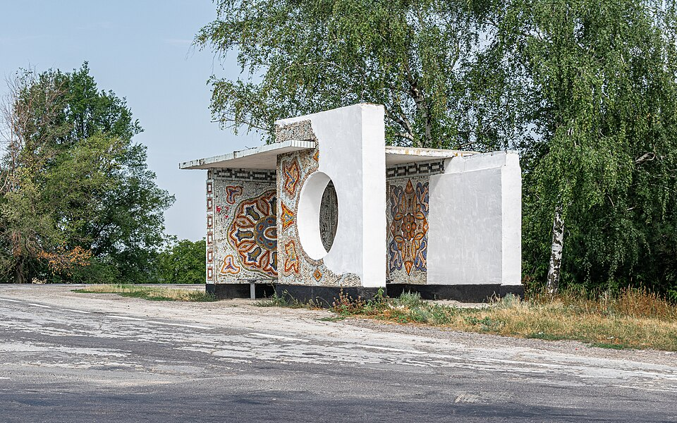 Soviet bus stops