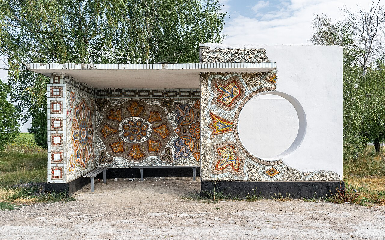 Soviet bus stops