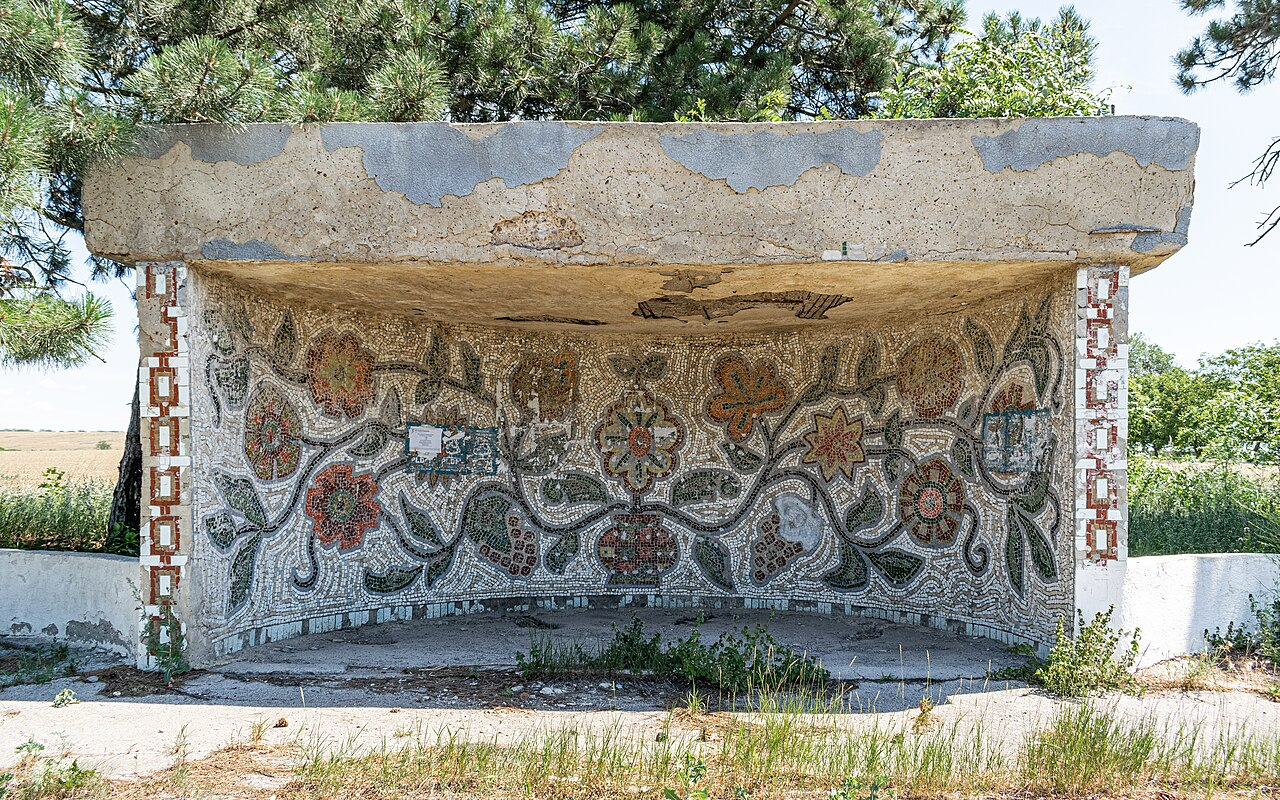 Soviet bus stops