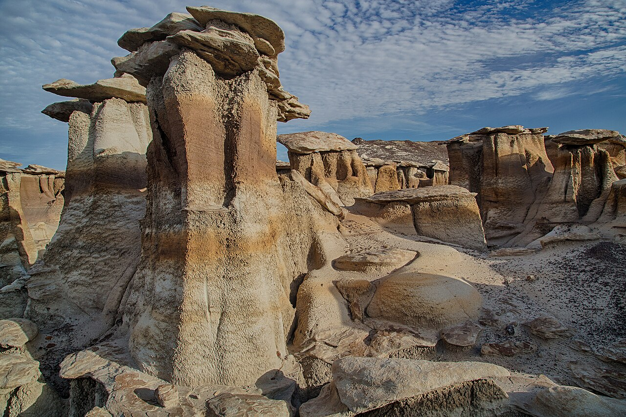 The Bisti Badlands, New Mexico