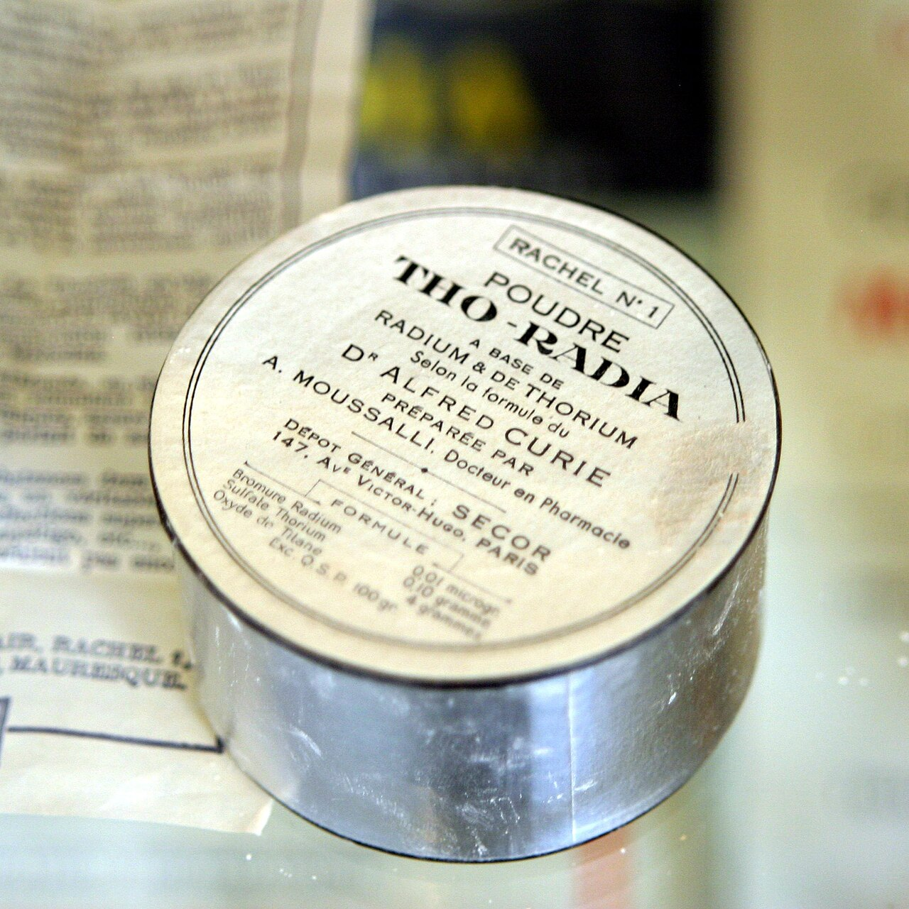 Radioactive Health Products