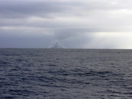 volcanic island