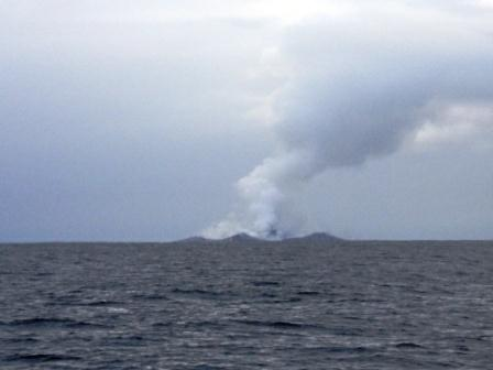 volcanic island