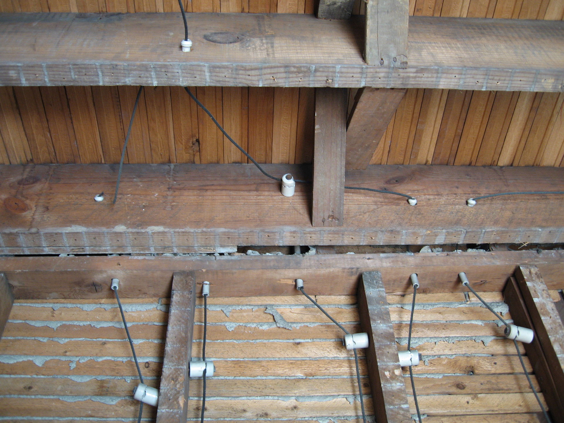 knob-and-tube wiring
