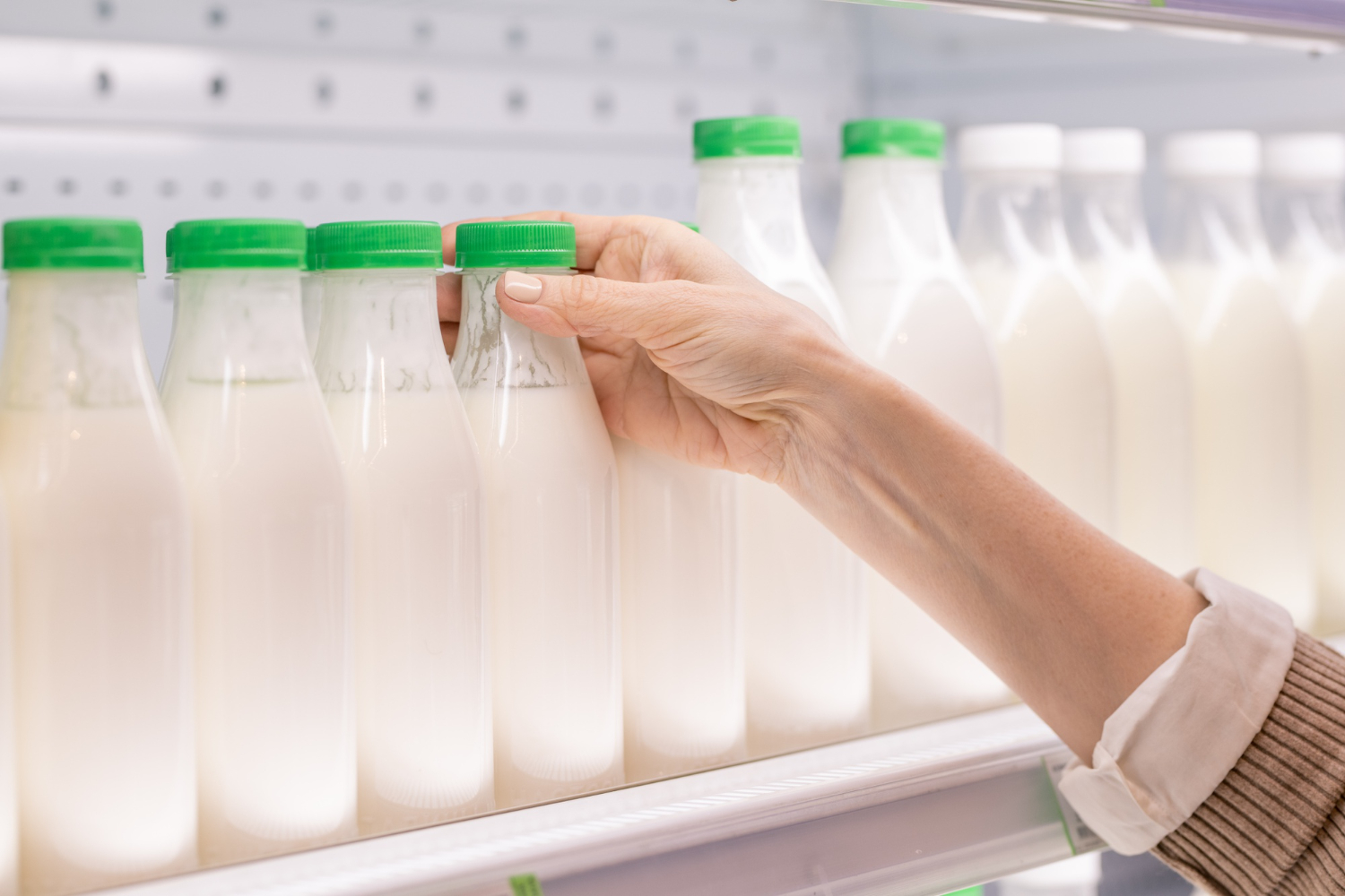 Milk at the Grocery Store