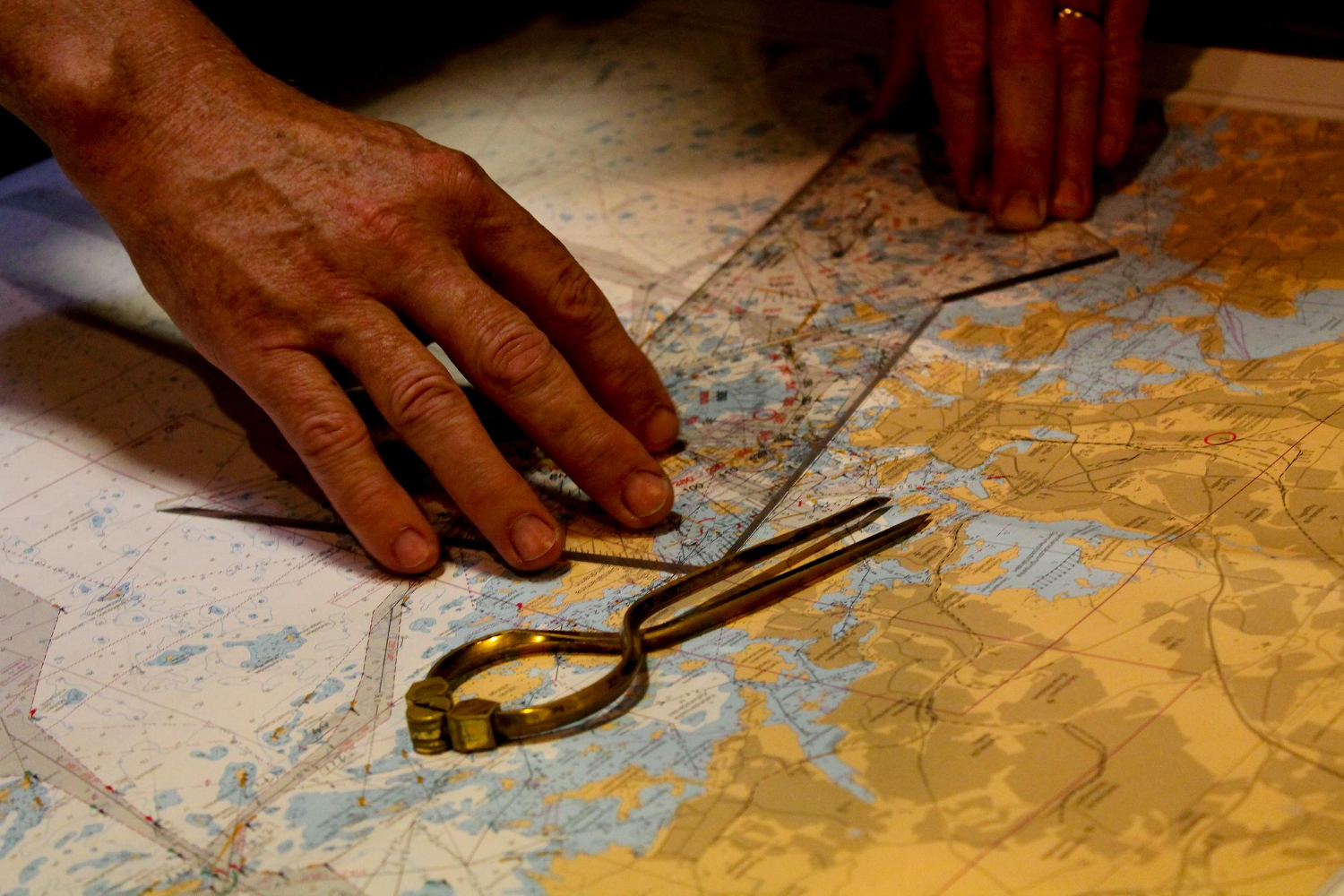 Folding a Paper Map