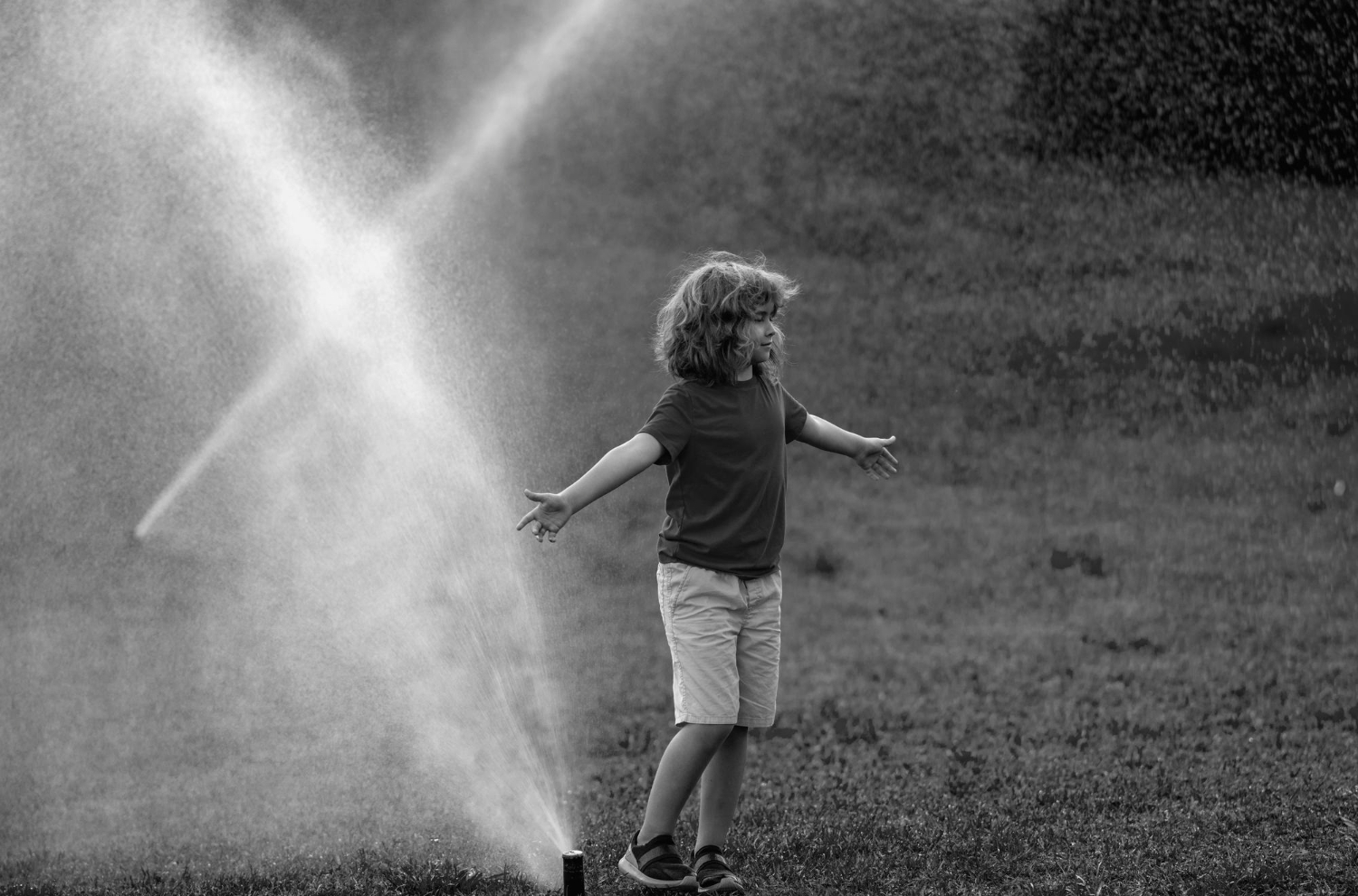Kid playing