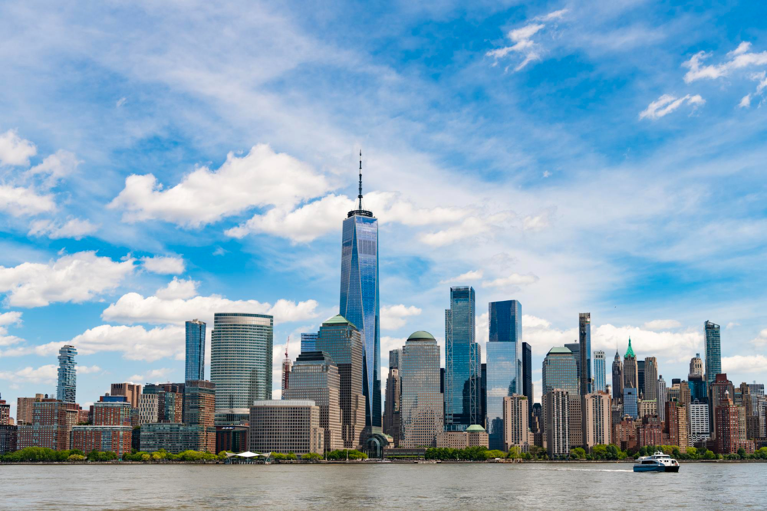 American city skyline