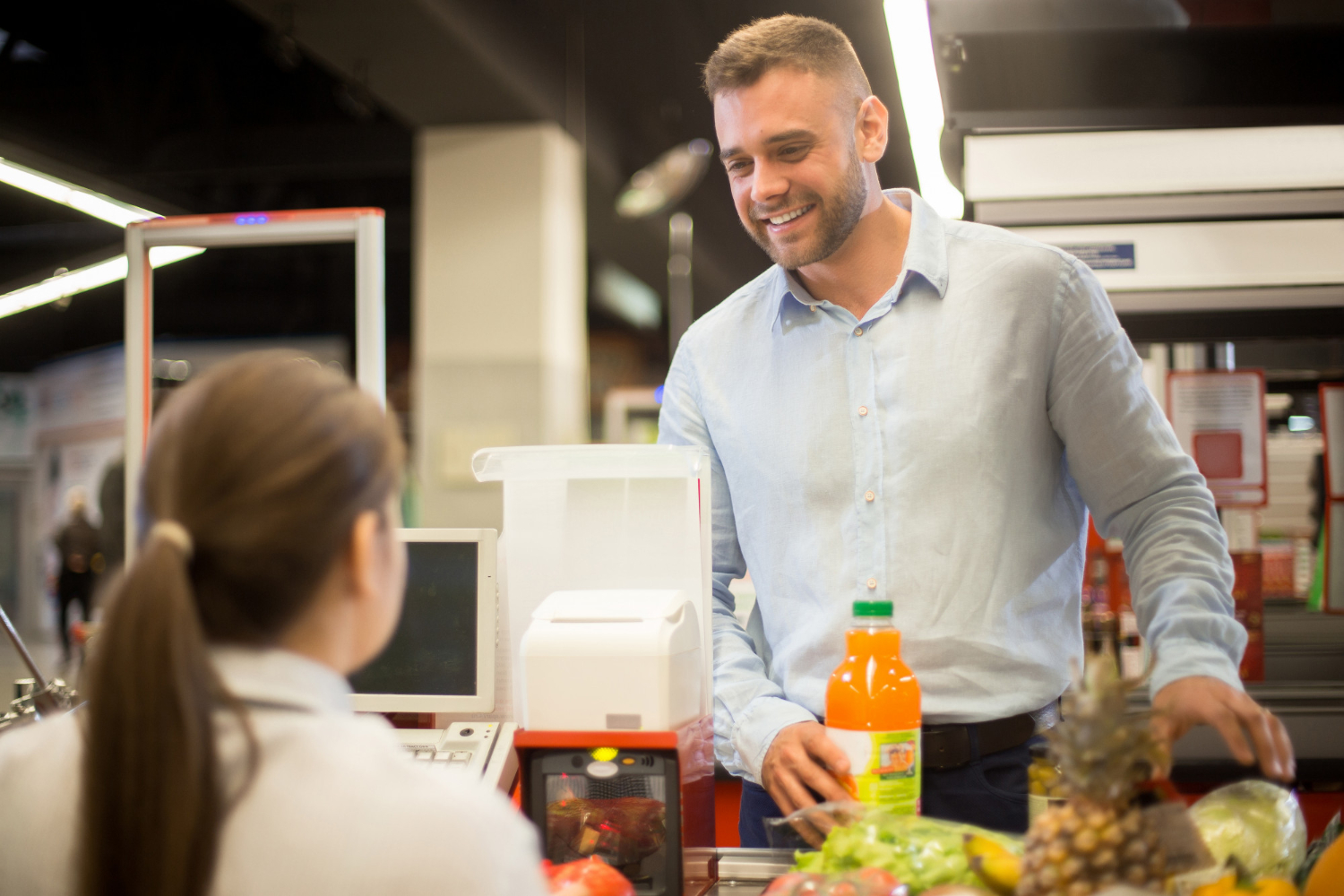 Supermarket Cashier