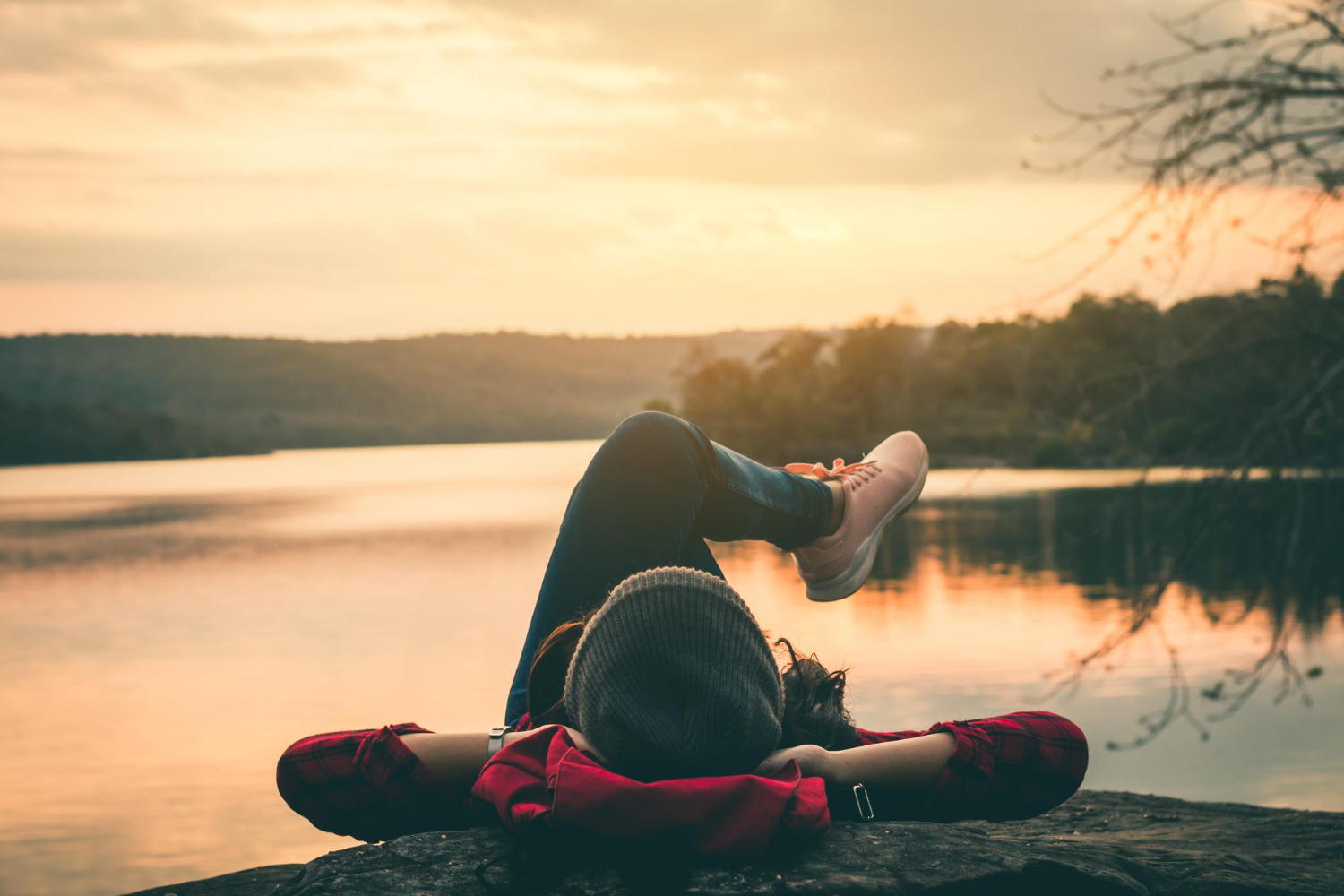 Person Relaxing
