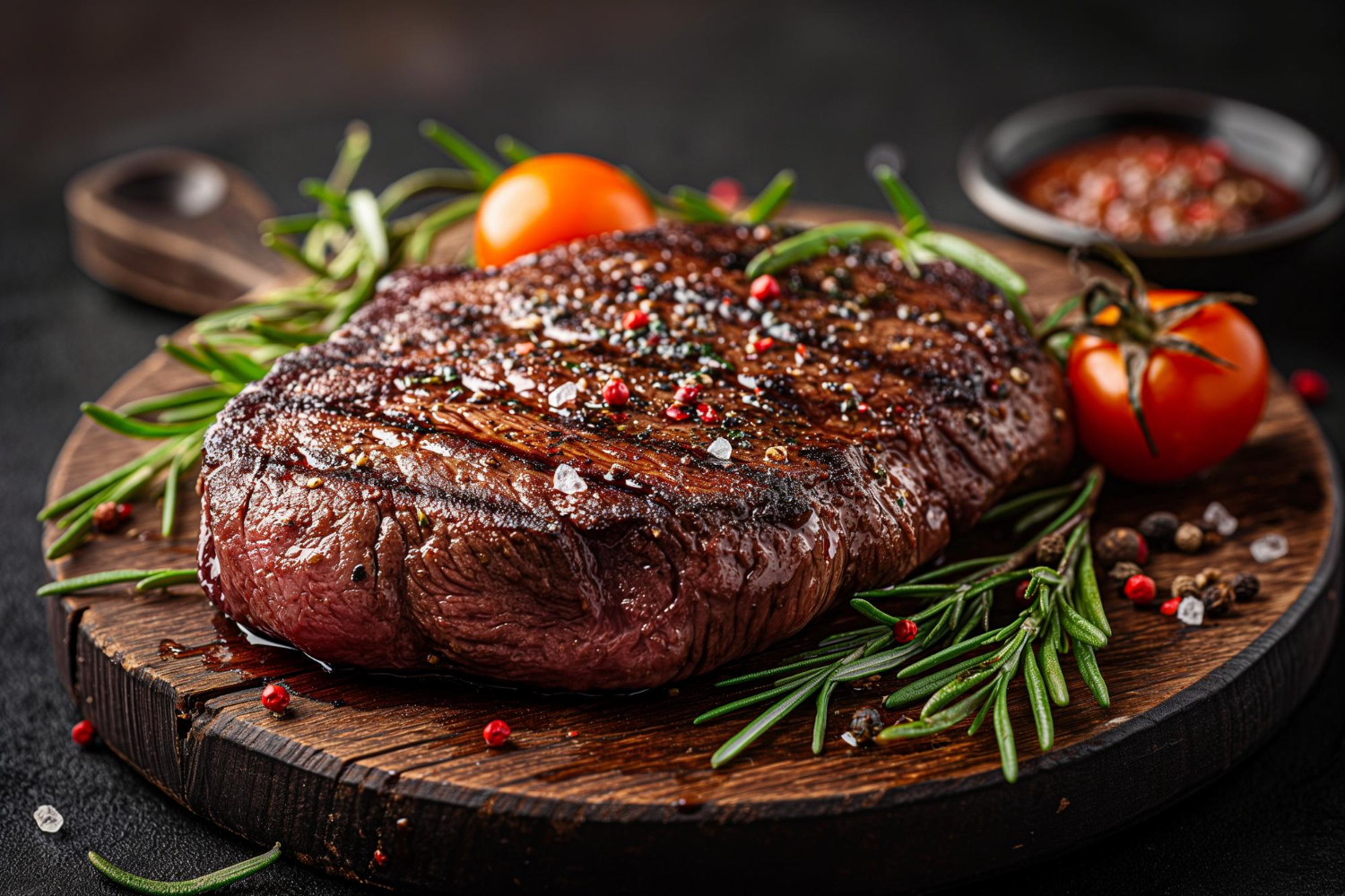 Steak With Ketchup