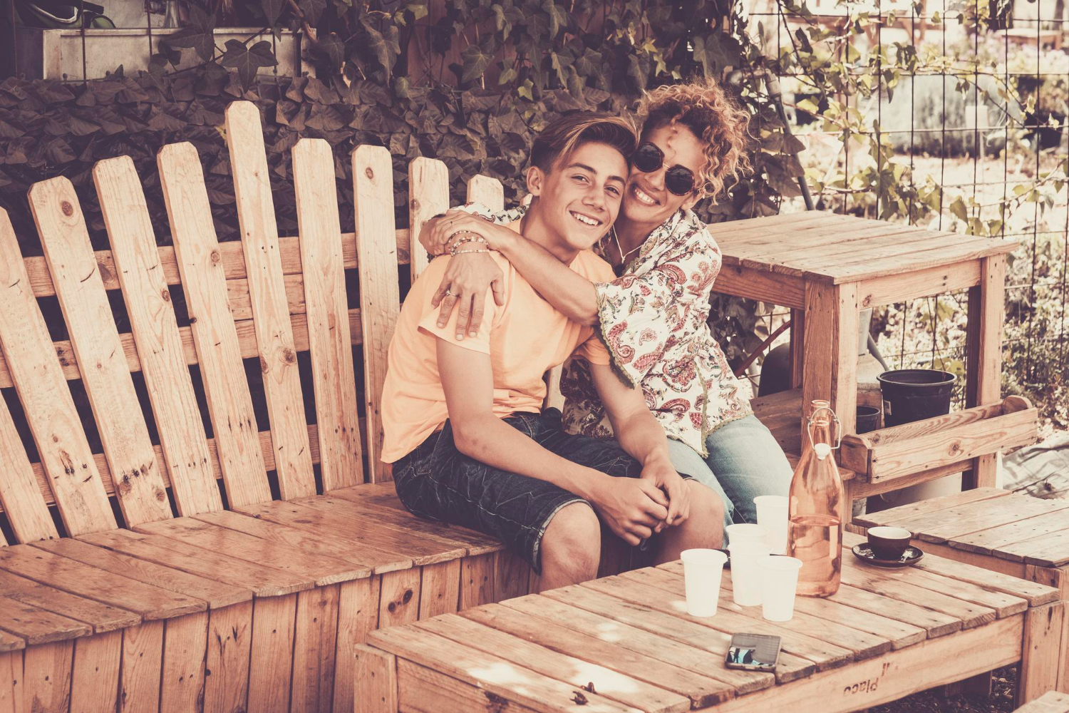 Vintage American Family