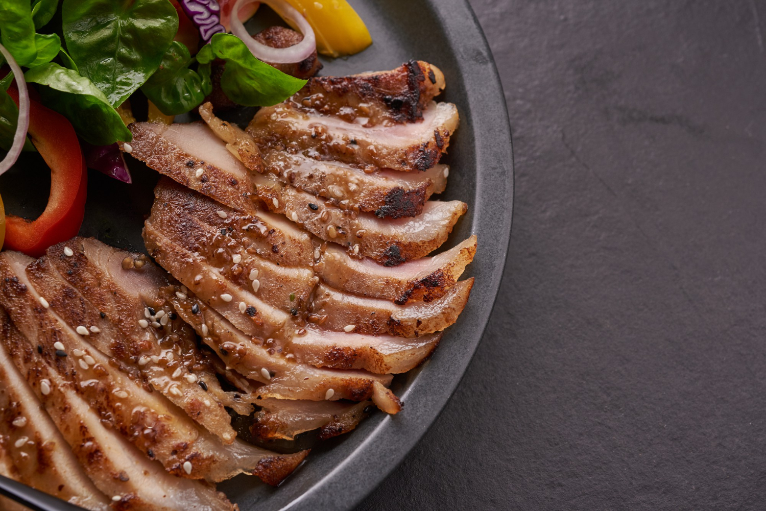 Grilled pork