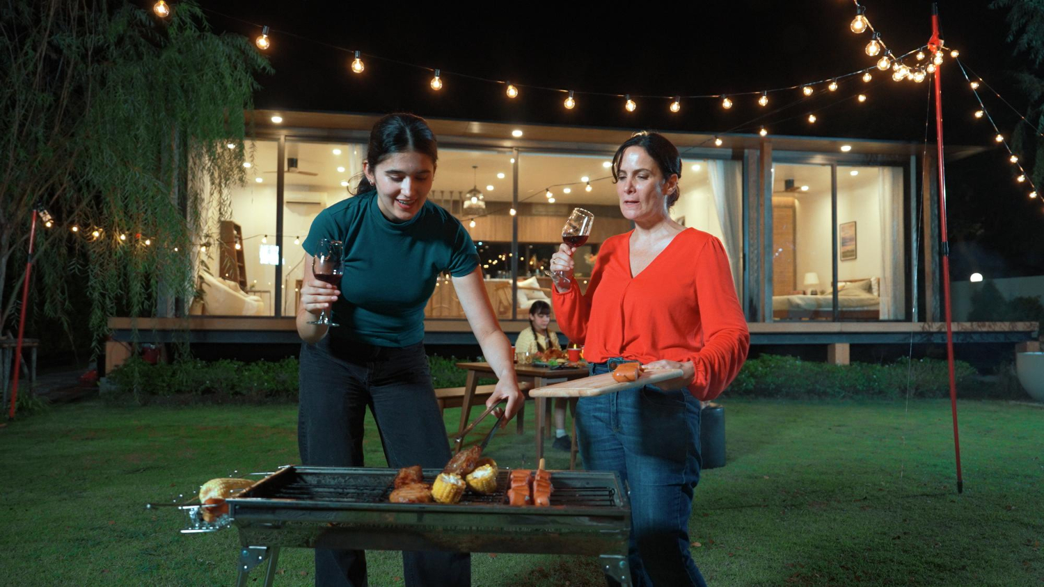 Backyard barbecue