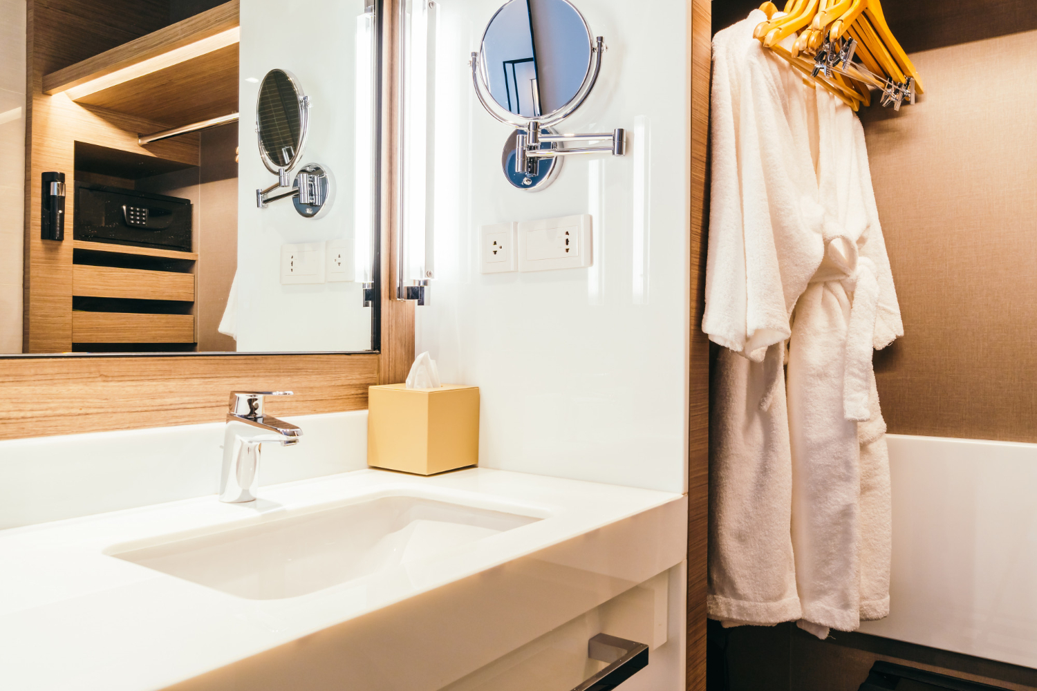 Hotel Room toiletries