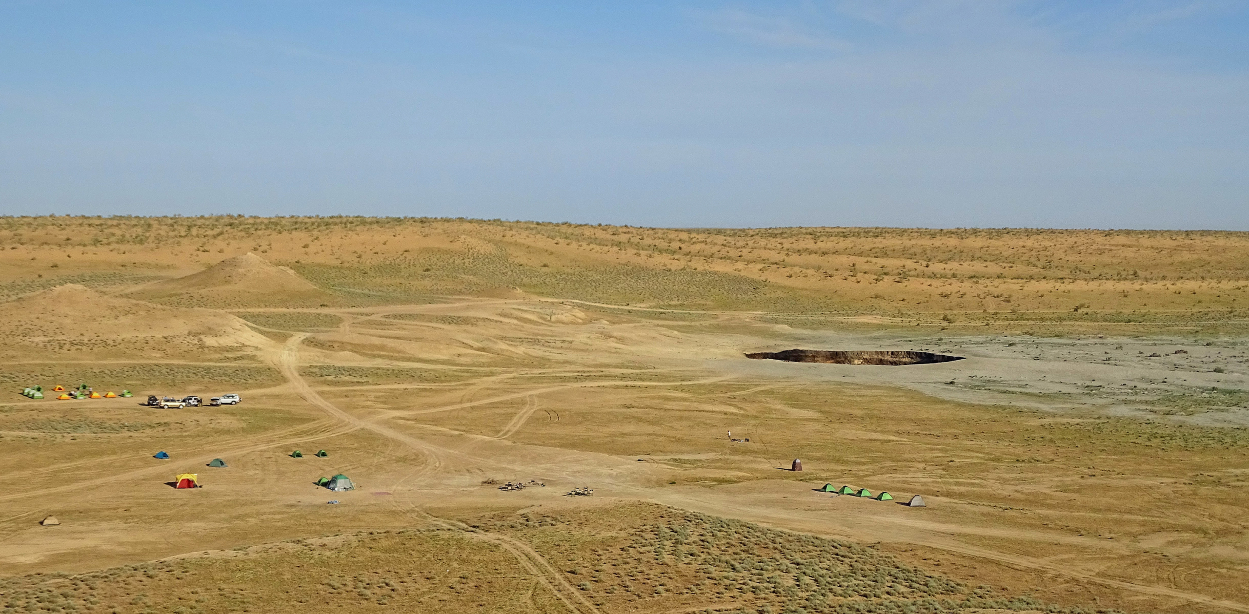 Darvaza gas crater