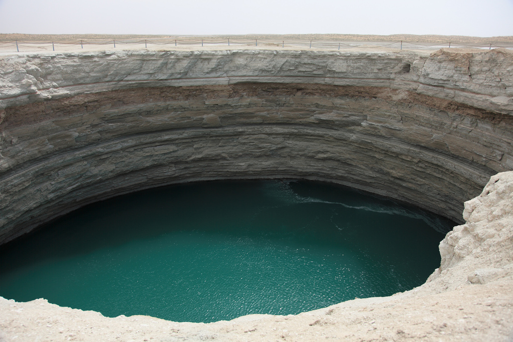 Darvaza gas crater